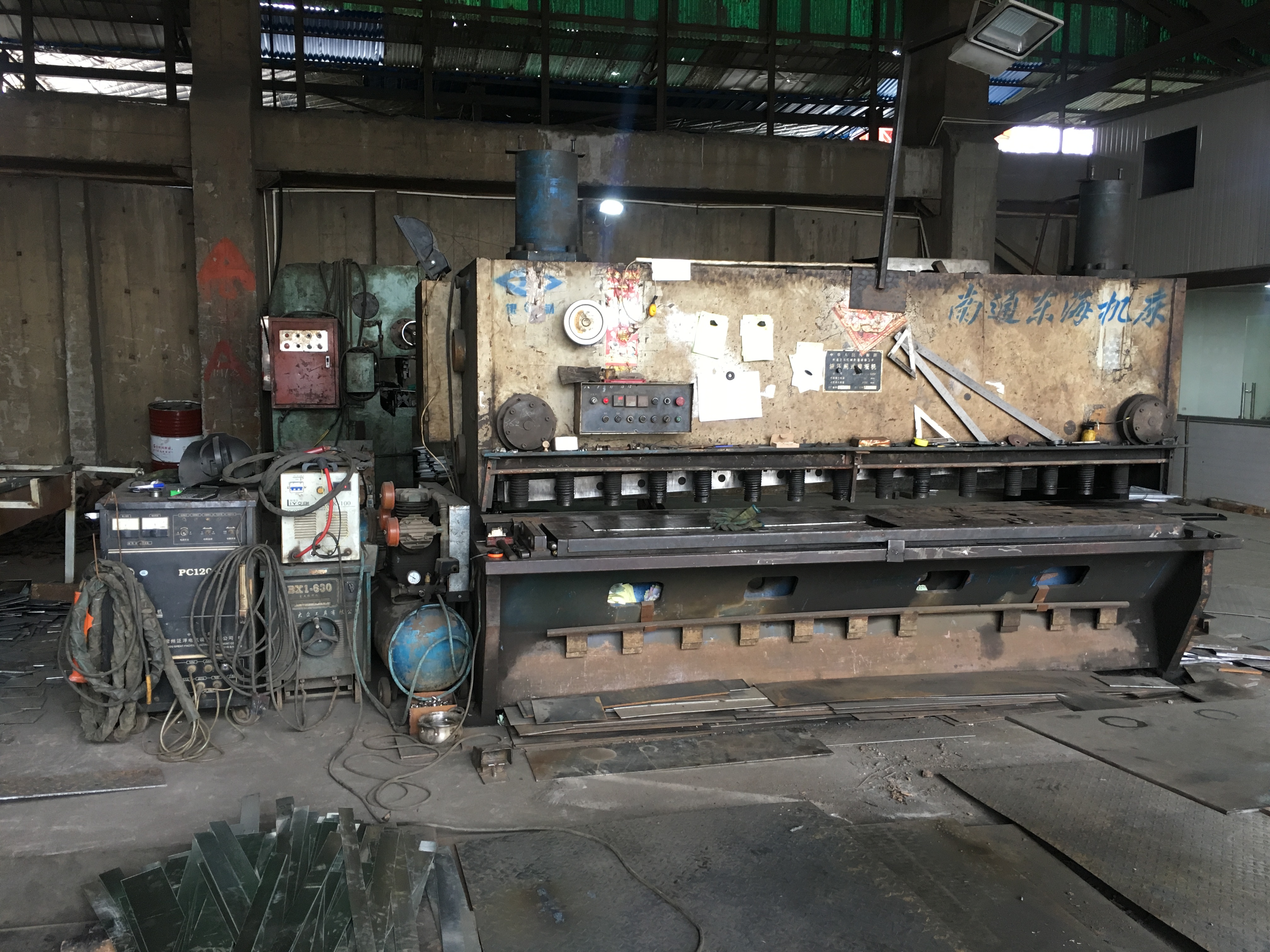 鋼板加工生產(chǎn)中